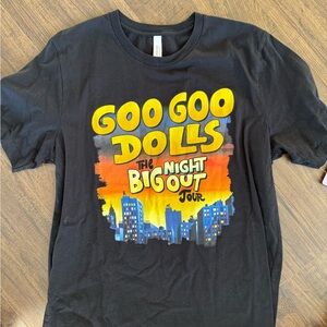 Goo Goo Dolls The Big Night Out Tour Men’s T-Shirt Size XL